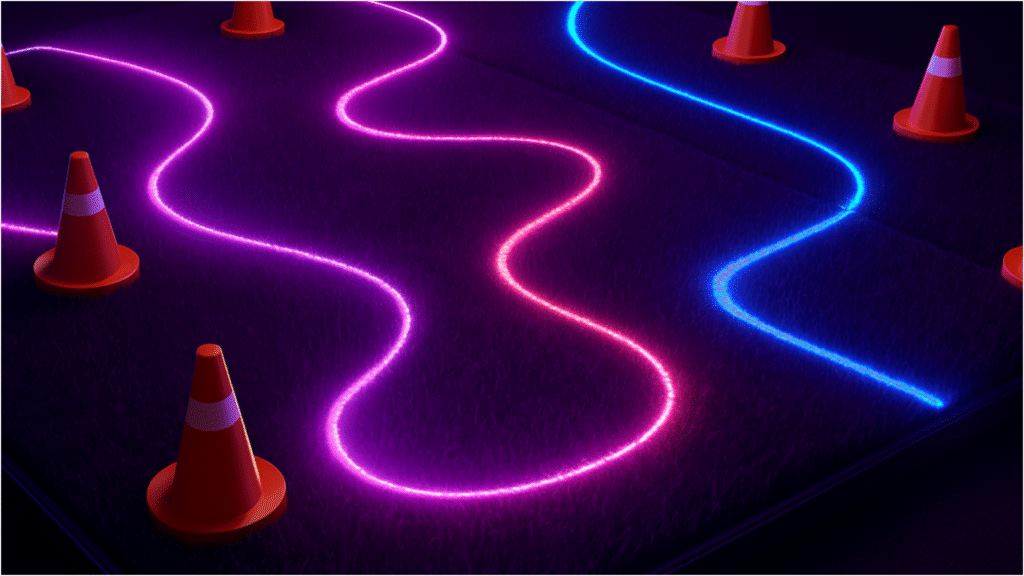 green and white simple modern soccer presentation